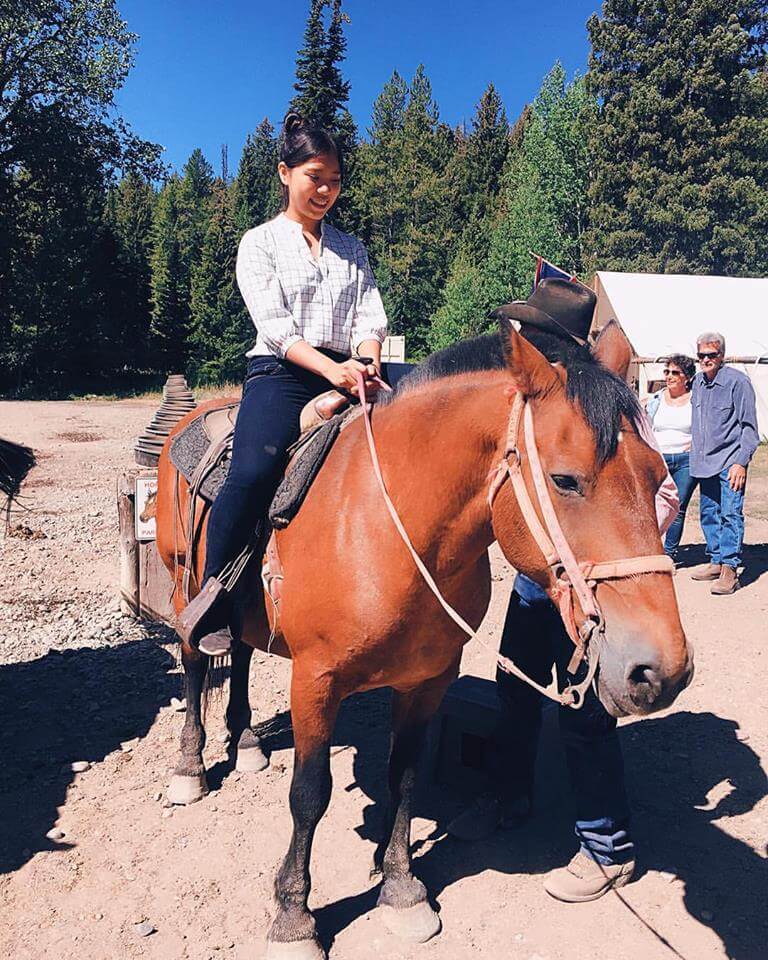 Yellowstone National Park_黃毓珉(5)人生第一次在荒野中騎馬，真的跋山涉水